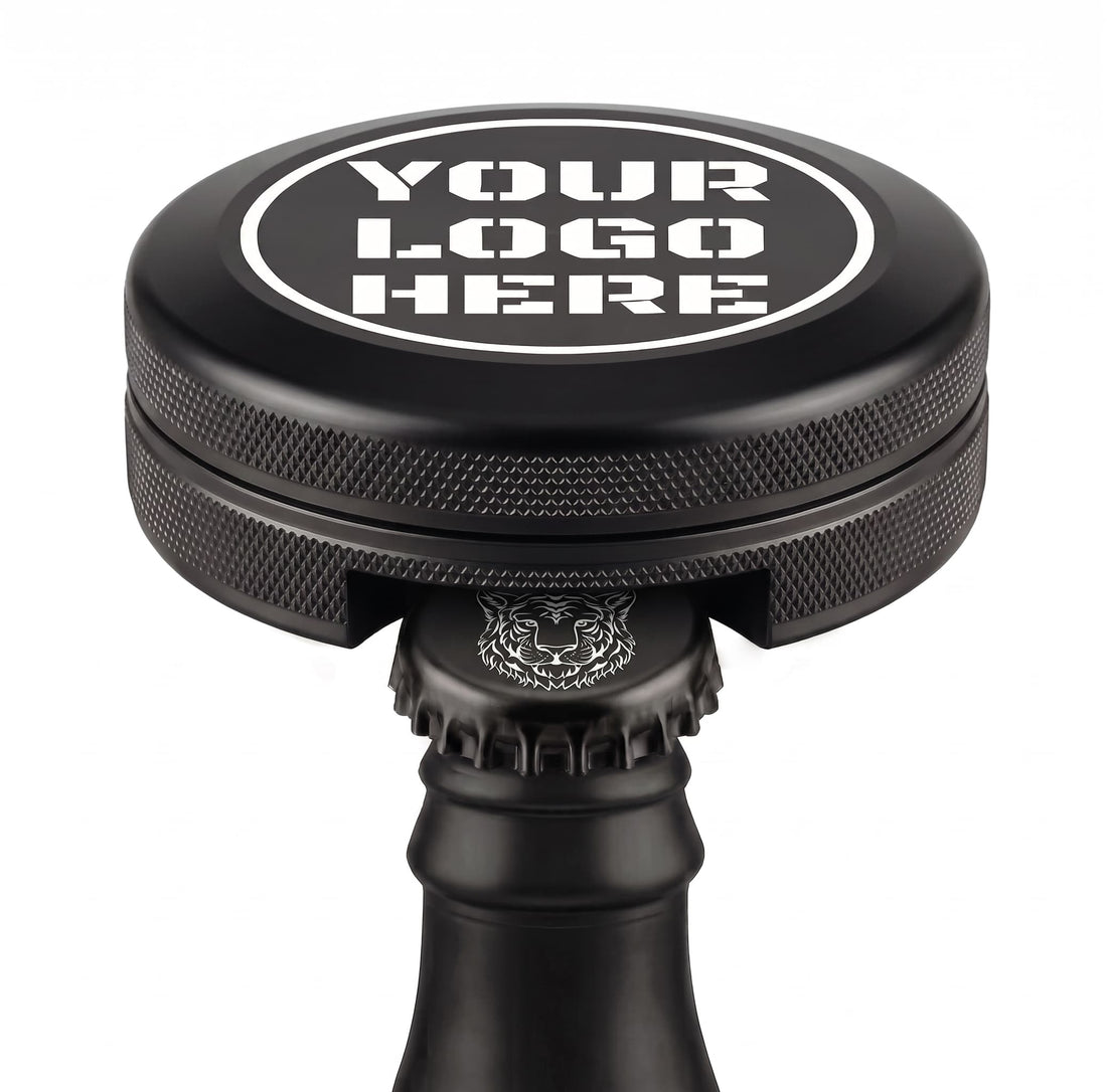 Bin Bros Crusher Tin – Nicotine Pouch Tin With Built-In Bottle Opener | Custom Engraving