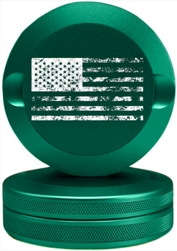 American Flag / Green