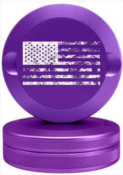 American Flag / Purple