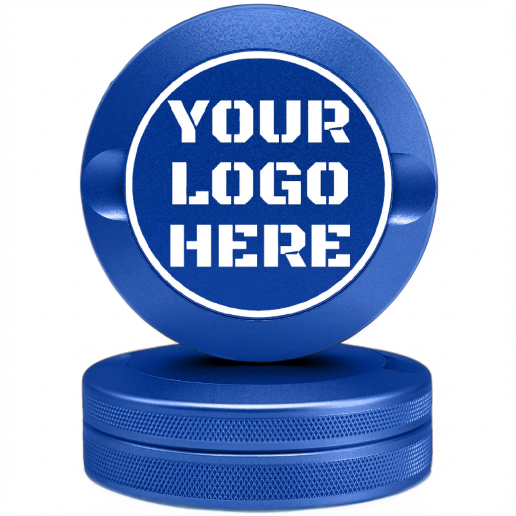 Bin Bros Blue Metal Pouch Can with Custom Laser Engraving - Premium CNC Aluminum Case Fits Zyn