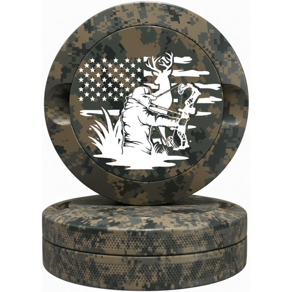 Digital Camo Hunter Pouch Tin - Premium Camouflage Hunting Series Tin Fits Zyn