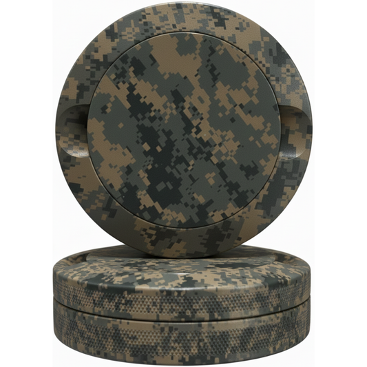 Tactical Digital Camo Blank Pouch Tin - Bin Bros - Camouflage Snus Case Fits Zyn