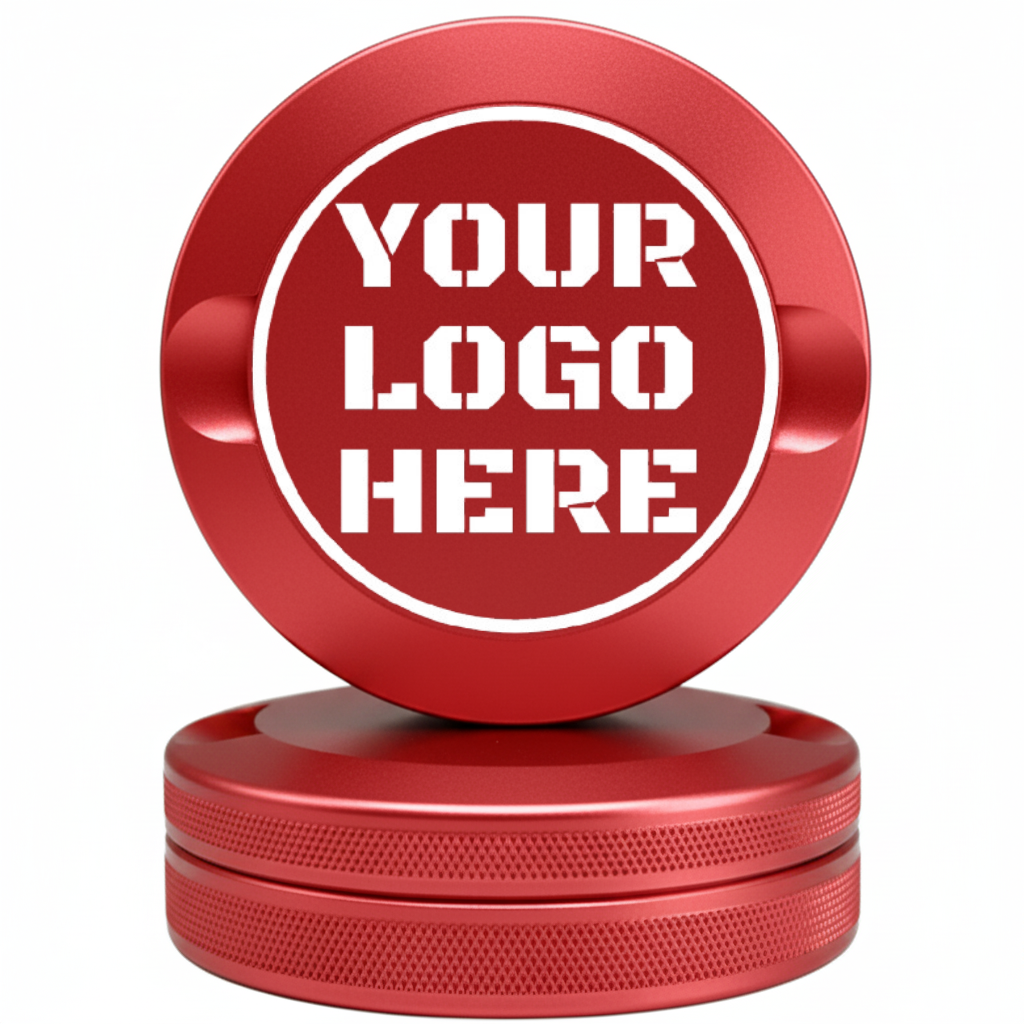 Bin Bros Red Metal Pouch Can with Custom Laser Engraving - Premium CNC Aluminum Case Fits Zyn