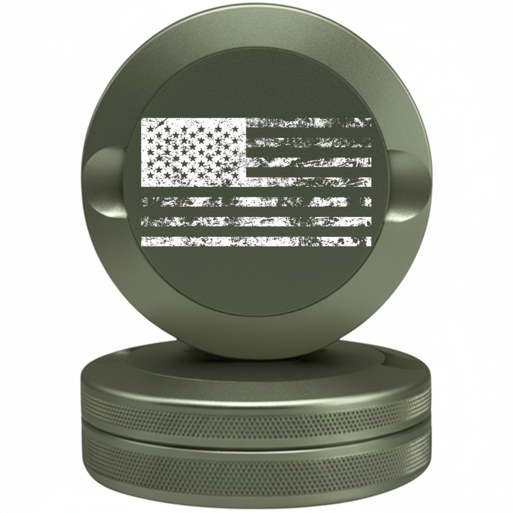 American Flag Tin